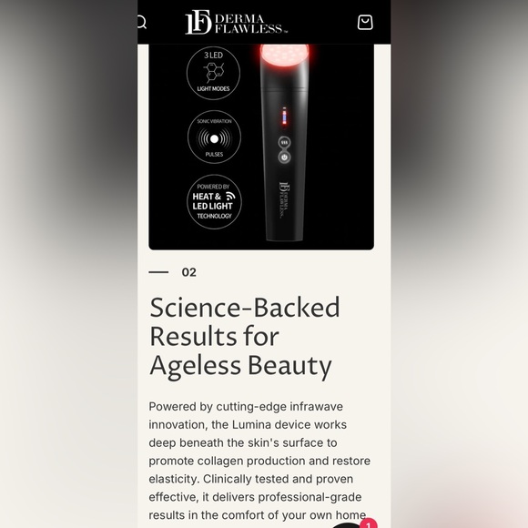 Derma Flawless LED Therapy Device - Picture 6 of 6